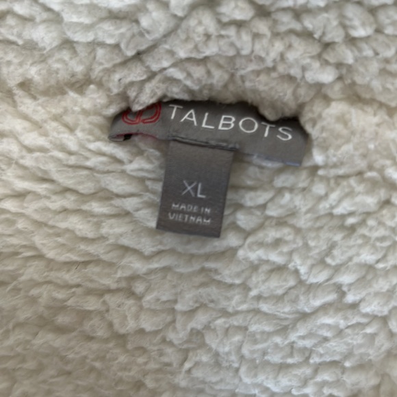 Talbots Navy vest - Picture 5 of 9